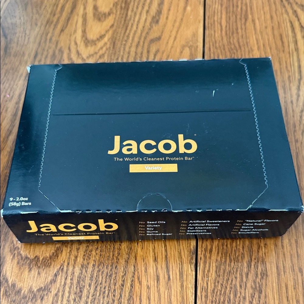 Jacob protein bars